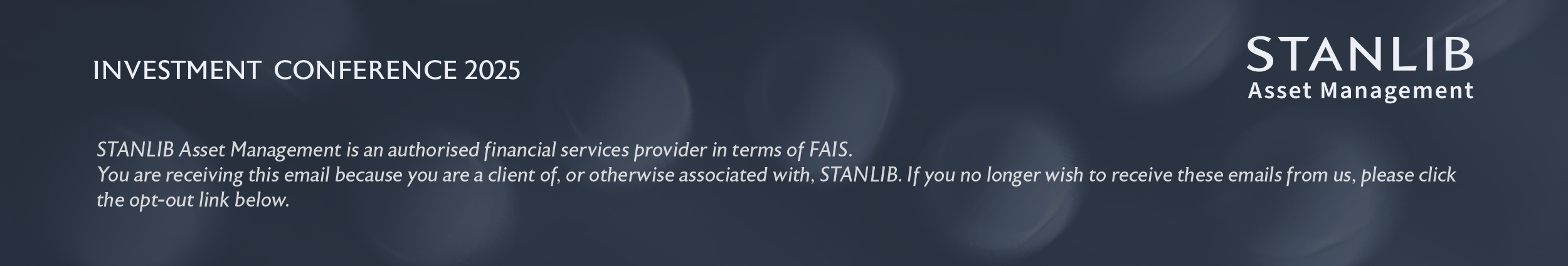 STANLIB Investment Conference 2025